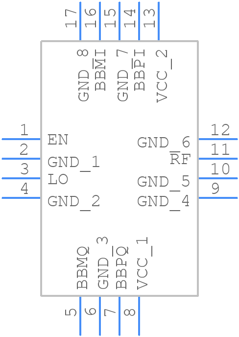 LT5572EUF#PBF - Analog Devices - PCB symbol