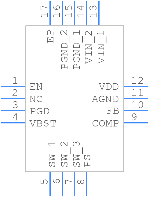NCP3135MNTXG - onsemi - PCB symbol