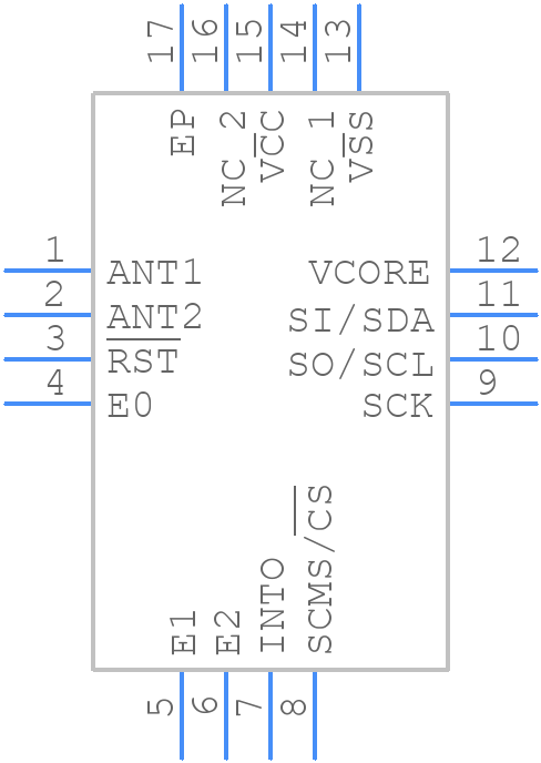 RF430CL330HIRGTR - Texas Instruments - PCB symbol