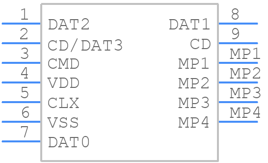 THD2528-11SD-GF - THD - PCB symbol