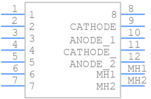 R-RJ45R08P-C000 - Shenzhen Cankemeng - PCB symbol