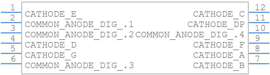 SLR0524DYA1BD - SUNLIGHT - PCB symbol