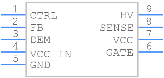 AP3303S9-13 - Diodes Incorporated - PCB symbol