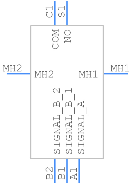 EVE-YBCAJ016B - Panasonic - PCB symbol