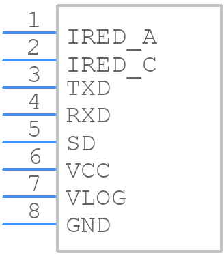 TFDU4300-TT1 - Vishay - PCB symbol