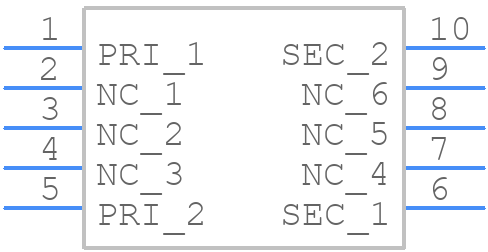 HA00-10043ALFTR - TT Electronics - PCB symbol
