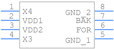 L9110S - Wuxi I-core Elec - PCB symbol