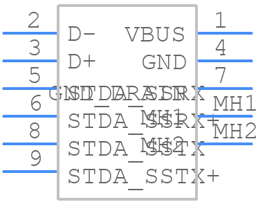 692122030100 - Würth Elektronik - PCB symbol