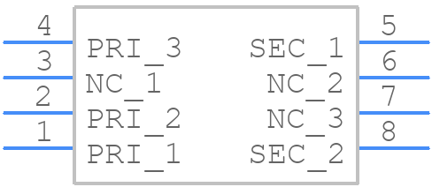 148X - Hammond Manufacturing - PCB symbol