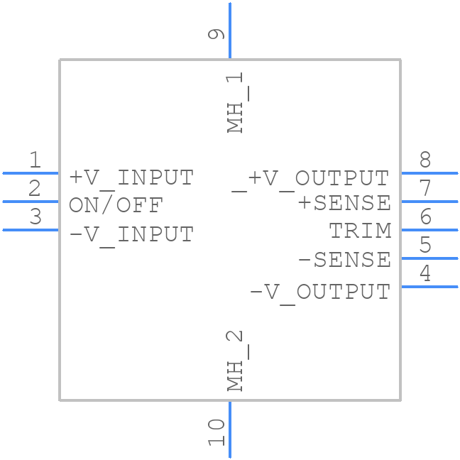 CQB150-300S24 - Cincon - PCB symbol