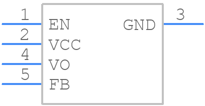 BDJ0FC0WFP-E2 - ROHM Semiconductor - PCB symbol