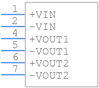 NMD050505SC - Murata Electronics - PCB symbol