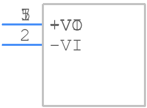 DCH010505SN7 - Texas Instruments - PCB symbol