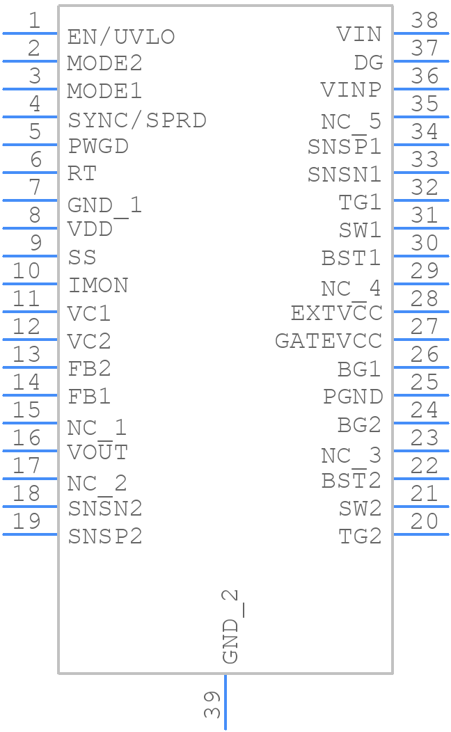 LT8210IFE#PBF - Analog Devices - PCB symbol