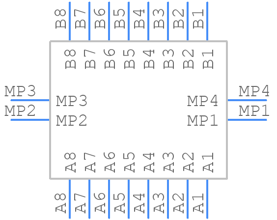 15120162601333 - HARTING - PCB symbol