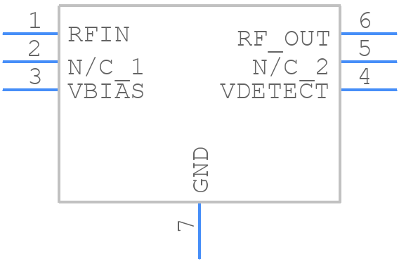 MACP-010563-TR1000 - MACOM - PCB symbol