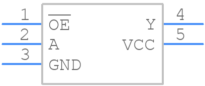 MC74VHC1G125DBVT1G - onsemi - PCB symbol