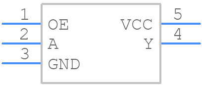 MC74VHC1G126DBVT1G - onsemi - PCB symbol