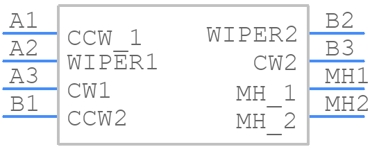 PS45M-0PE1FBR100KN - TT Electronics - PCB symbol