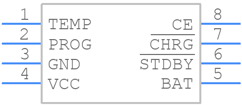 AD4056ES - IDCHIP - PCB symbol