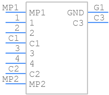 SLLB120100 - ALPS Electric - PCB symbol
