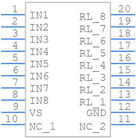 A2982SLWTR-T - Allegro Microsystems - PCB symbol