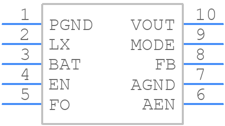 XC9128D45CAR - Torex - PCB symbol