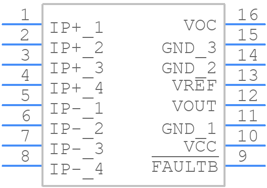 MCA1101-50-3 - ACEINNA - PCB symbol