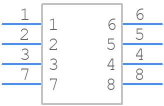 91228-3001 - Molex - PCB symbol