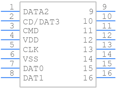 504077-1891 - Molex - PCB symbol