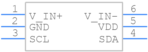 ADS1100A0IDBVR - Texas Instruments - PCB symbol