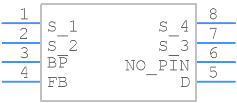 LNK305PN - Power Integrations - PCB symbol