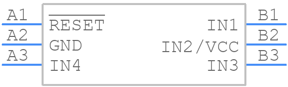 MAX16160NCAB+ - Analog Devices - PCB symbol
