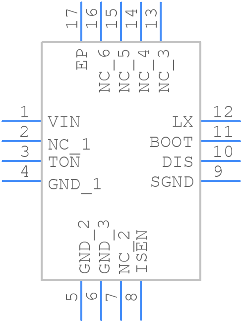 A6210GEUTR-T - Allegro Microsystems - PCB symbol