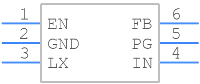 SY8032 - Silergy - PCB symbol