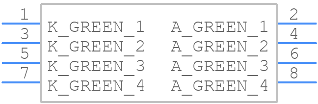 568-0122-222F - Dialight - PCB symbol