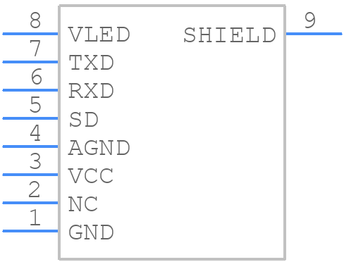 HSDL-3201#001 - Lite-On - PCB symbol
