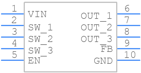 MPM3811GG-Z - Monolithic Power Systems (MPS) - PCB symbol