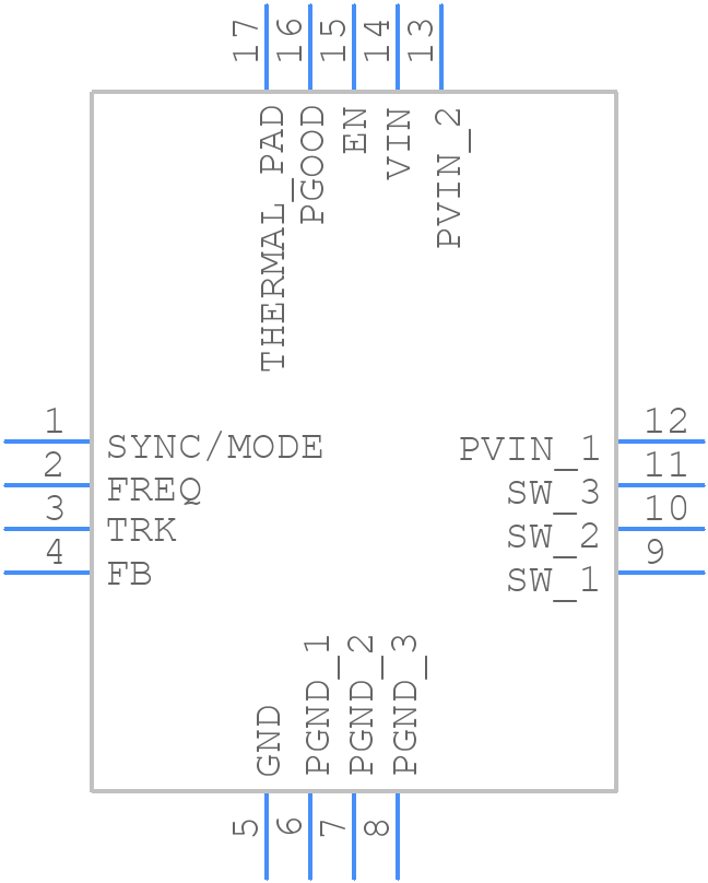 ADP2118ACPZ-1.2-R7 - Analog Devices - PCB symbol