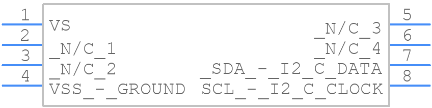 1420-P15G-1611-111 - Merit Sensor - PCB symbol