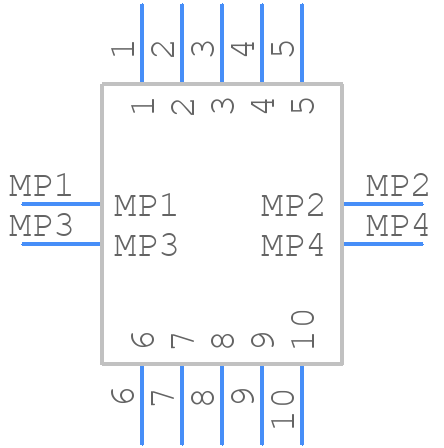 503552-1022 - Molex - PCB symbol