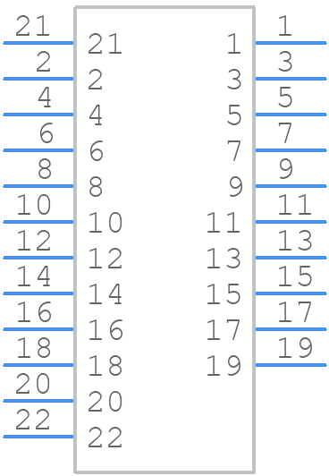 5120-B7A2PL - 3M - PCB symbol