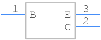 2N3906 - STMicroelectronics - PCB symbol