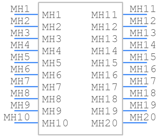 2227303-3 - TE Connectivity - PCB symbol