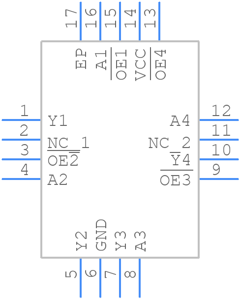 NLSF3T125MNR2G - onsemi - PCB symbol