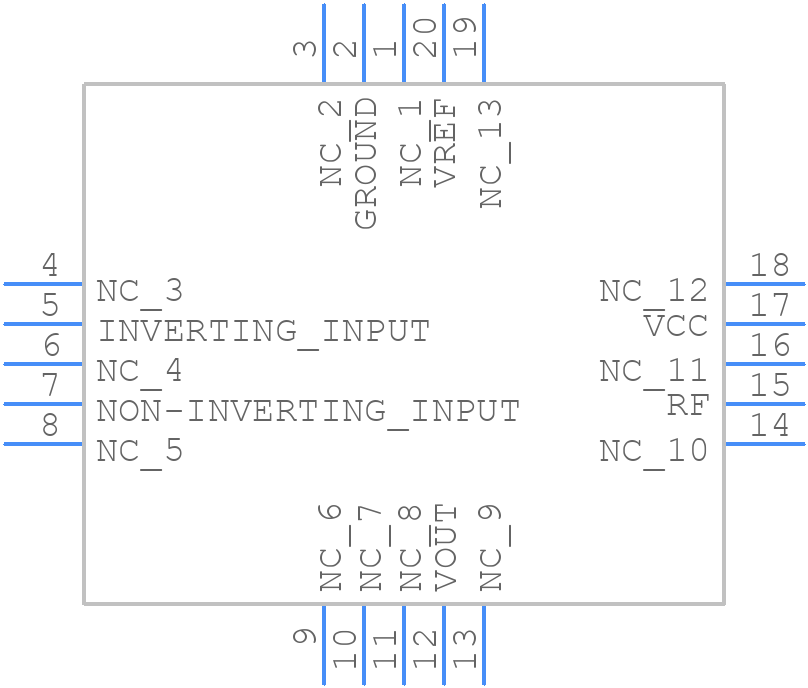 LM9044VX/NOPB - Texas Instruments - PCB symbol
