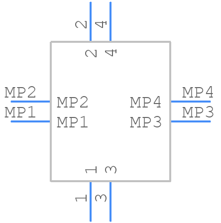 501951-0430 - Molex - PCB symbol