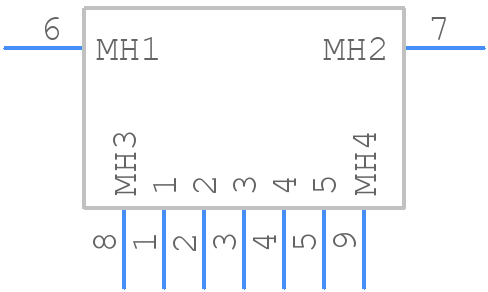C10418 - Jing Extension of the Electronic Co. - PCB symbol