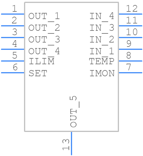 LT3081IDF#PBF - Analog Devices - PCB symbol