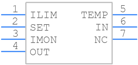 LT3081ET7#PBF - Analog Devices - PCB symbol